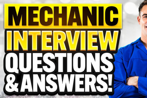 How to Nail Your Mechanic Job Interview: Questions, Tips, and Example Answers